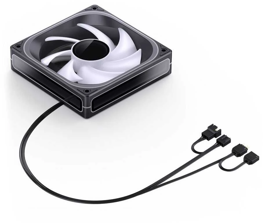 Jonsbo ZA-120 Fan, PWM, ARGB – 120mm, juodas