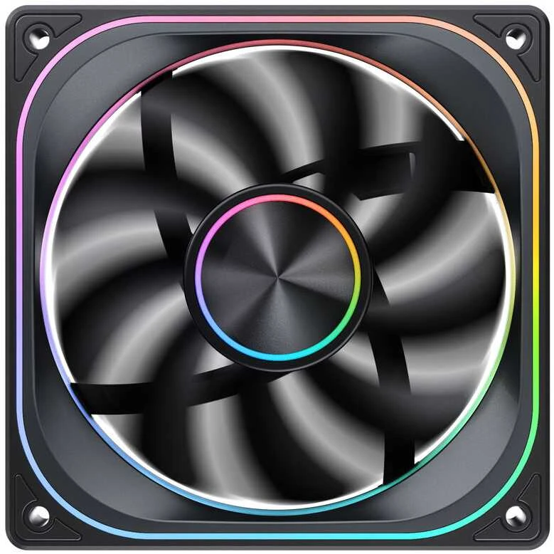 Jonsbo ZA-120 Fan, PWM, ARGB – 120mm, juodas