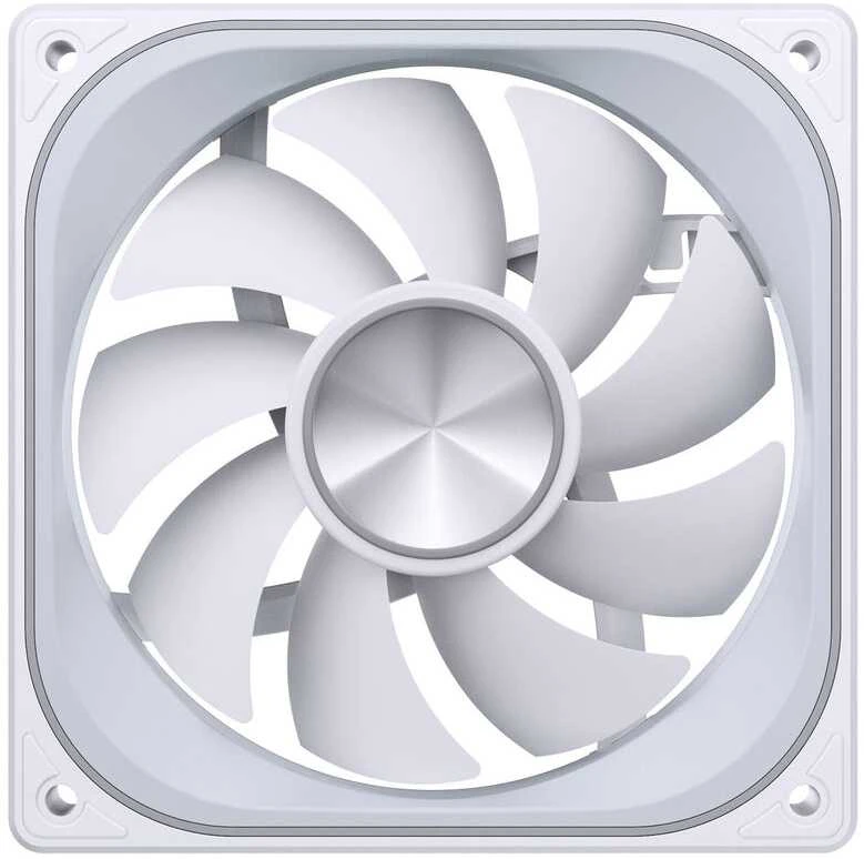 Jonsbo ZA-120 korpuso ventiliatorius, PWM, ARGB – 120mm, baltos spalvos