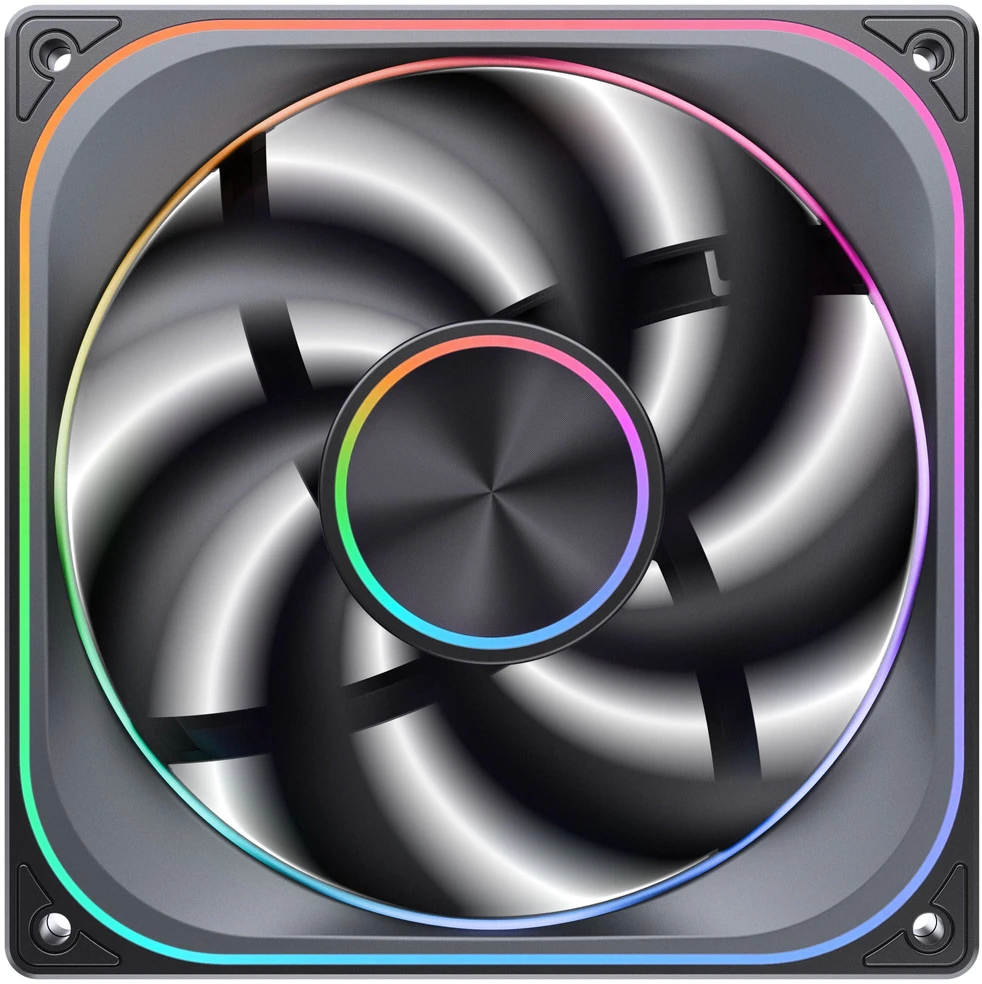 Jonsbo ZA-140B PWM Fan, ARGB – 140mm, juodas