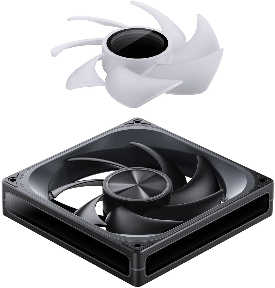 Jonsbo ZA-140B PWM Fan, ARGB – 140mm, juodas