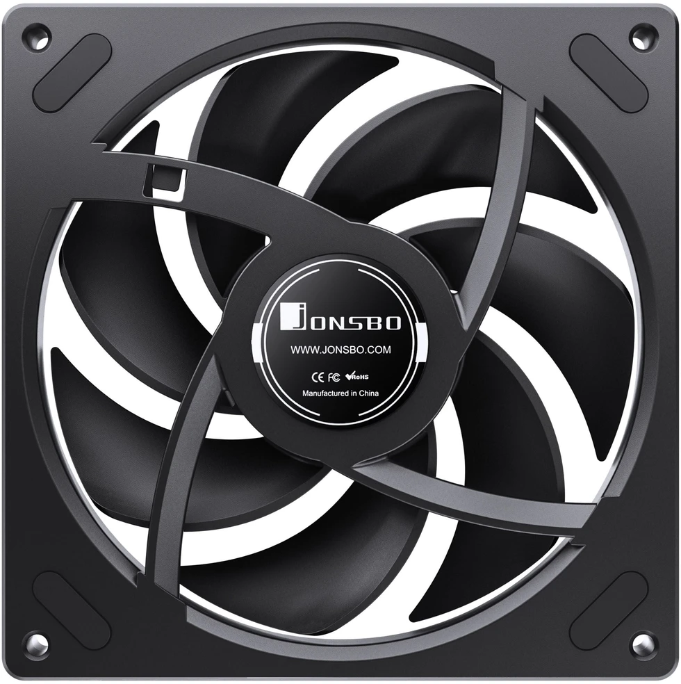 Jonsbo ZA-140B PWM Fan, ARGB – 140mm, juodas