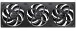 Jonsbo ZA-420BR PWM Fan, Reverse, ARGB – 3x 140mm, juodas