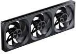 Jonsbo ZA-420BR PWM Fan, Reverse, ARGB – 3x 140mm, juodas