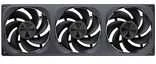 Jonsbo ZA-420BR PWM Fan, Reverse, ARGB – 3x 140mm, juodas