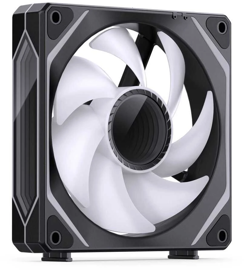Jonsbo ZL-120B PWM ARGB korpuso ventiliatorius 3er Pack, – 120mm, juodos spalvos