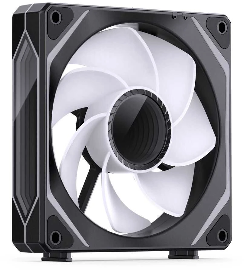 Jonsbo ZL-120BR PWM ARGB korpuso ventiliatorius 3er Pack, Reverse Blade – 120mm, juodos spalvos