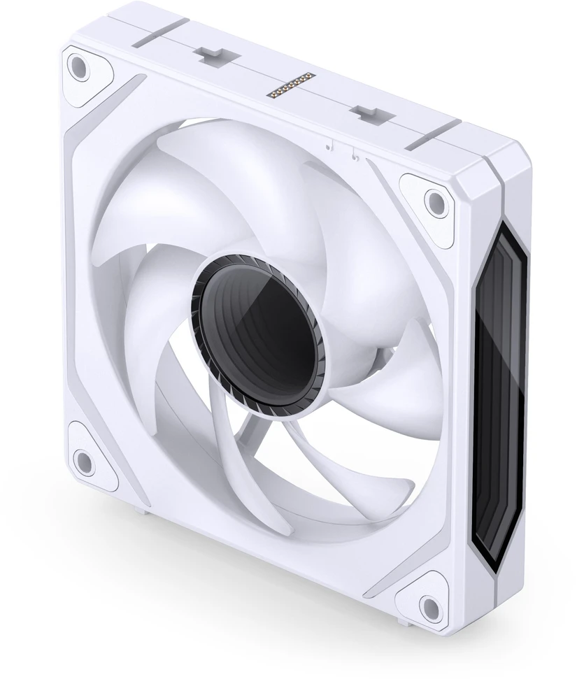 Jonsbo ZL-120W PWM ARGB korpuso ventiliatorius 3er Pack, – 120mm, baltos spalvos