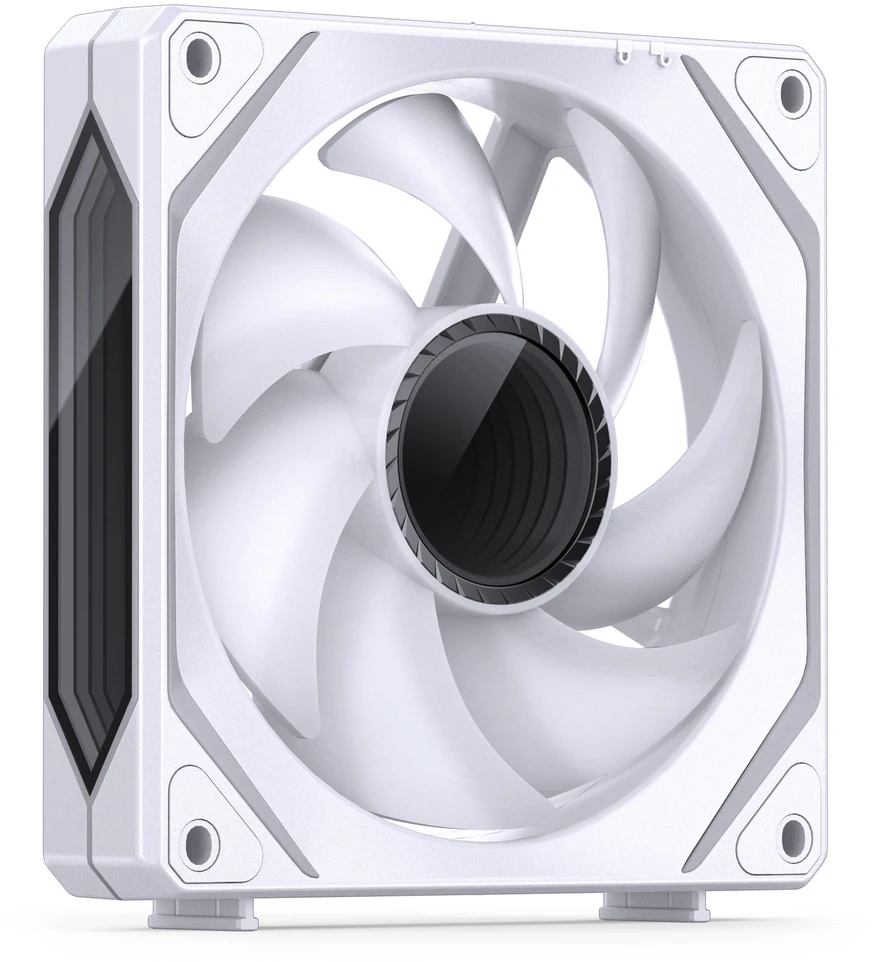 Jonsbo ZL-120W PWM ARGB korpuso ventiliatorius 3er Pack, – 120mm, baltos spalvos