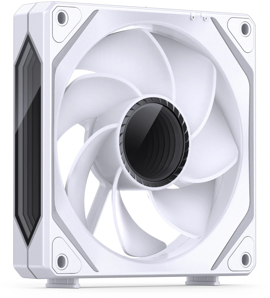 Jonsbo ZL-120WR korpuso ventiliatorius, Reverse Blade, PWM, ARGB – 120mm, baltos spalvos, 3-Pack