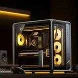 Jonsplus BO400 PC-kompiuterio korpusas, Midi-Tower, ATX, Tempered Glass – gunmetal pilkas