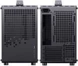 Jonsplus Z20 Mesh PC-kompiuterio korpusas, Mini Tower, Micro-ATX, mit Tragegriff – juodos spalvos
