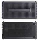 Jonsplus Z20 Mesh PC-kompiuterio korpusas, Mini Tower, Micro-ATX, mit Tragegriff – juodos spalvos
