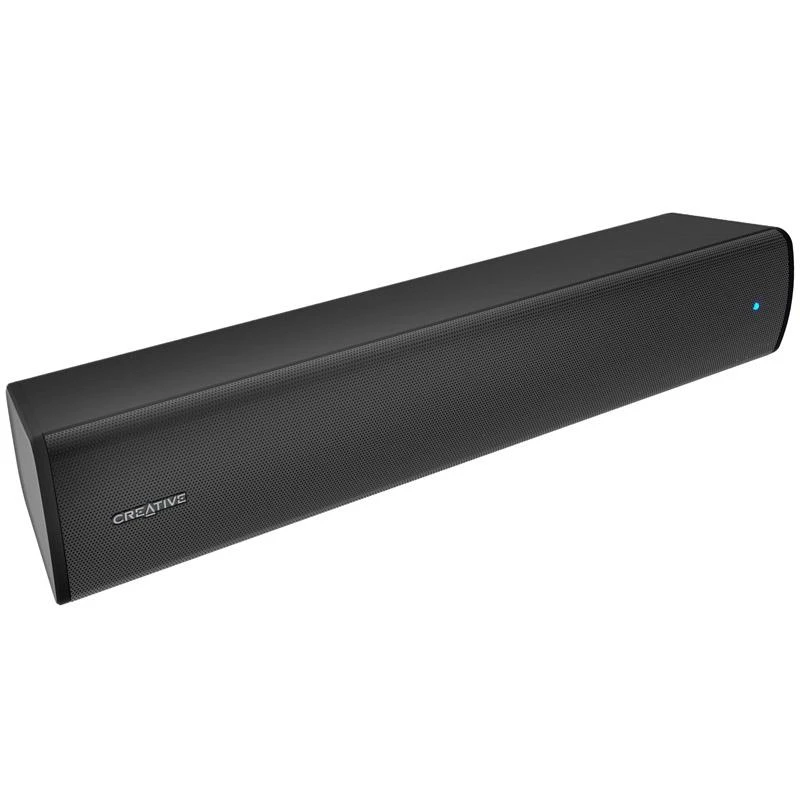 Namų kino sistema Creative - Stage Air V2 Compact Under-monitorius Soundbar, Juodas