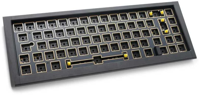 Ducky Outlaw 65 žaidimų klaviatūra, Barebone – juodas ISO išdėstymas