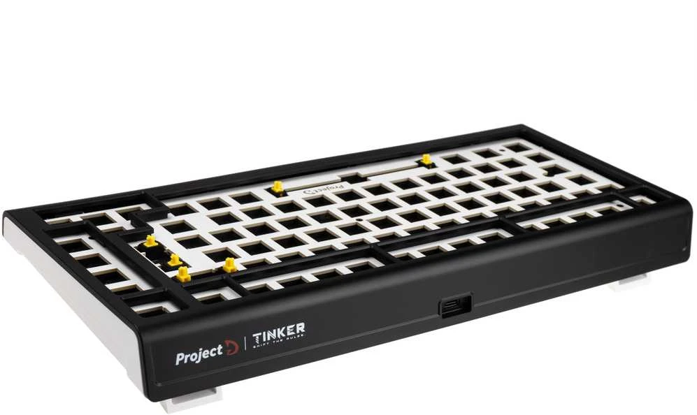 Klaviatūra Ducky Tinker 75 Barebone ISO Juodas (PKTI2383IST-ISO01)