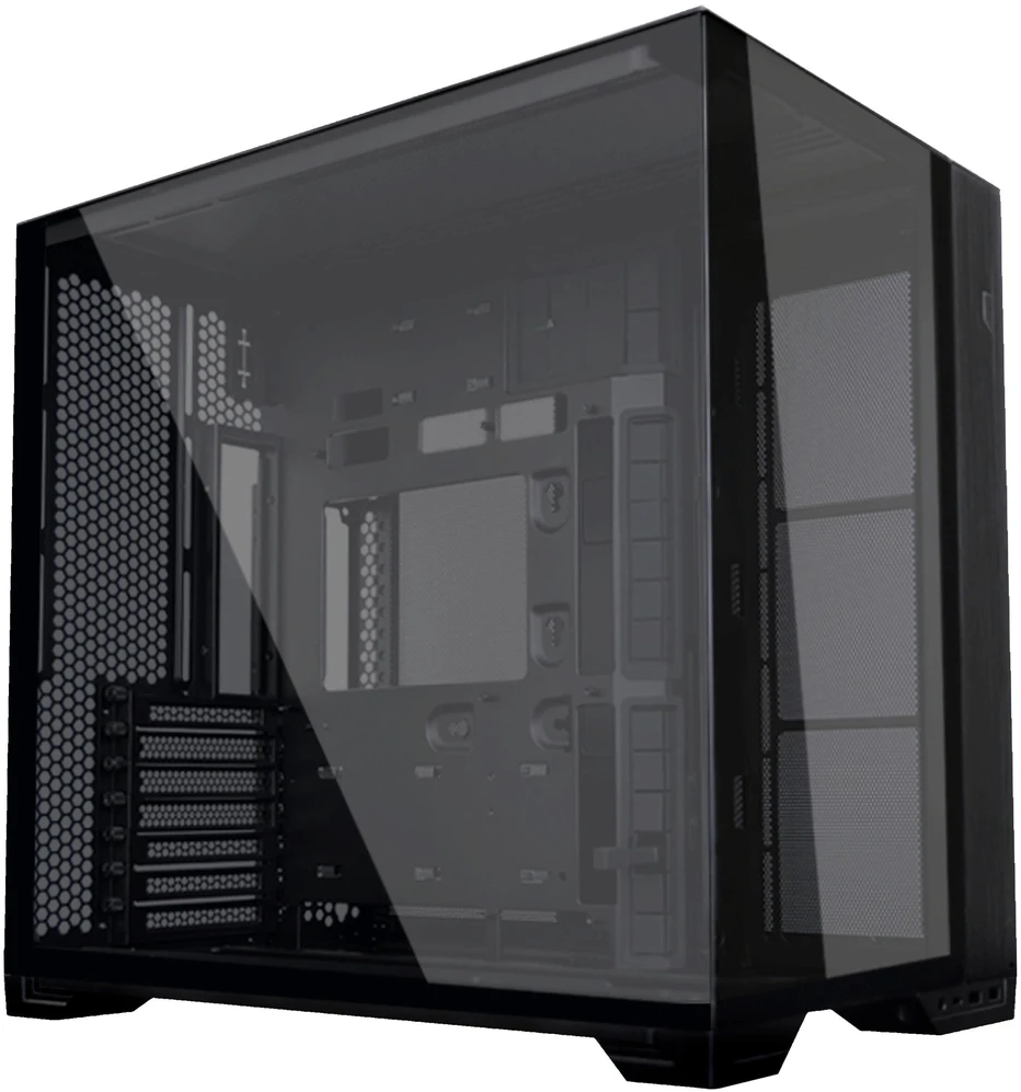 Lian Li O11 Vision Compact + TRYX PANORAMA ARGB Complete Vanduo Cooling - juodas, 360mm