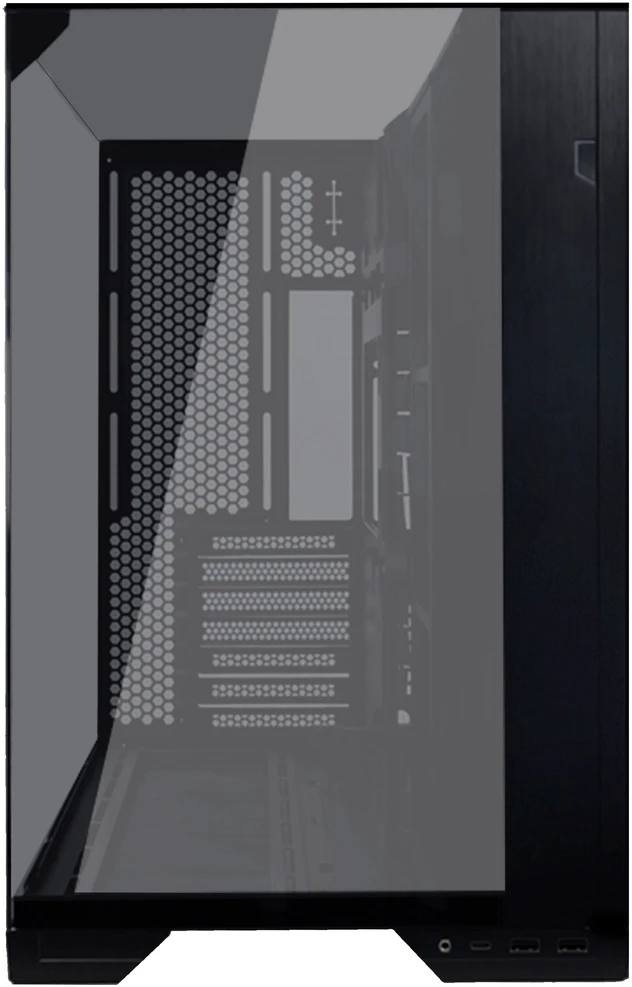 Lian Li O11 Vision Compact + TRYX PANORAMA ARGB Complete Vanduo Cooling - juodas, 360mm