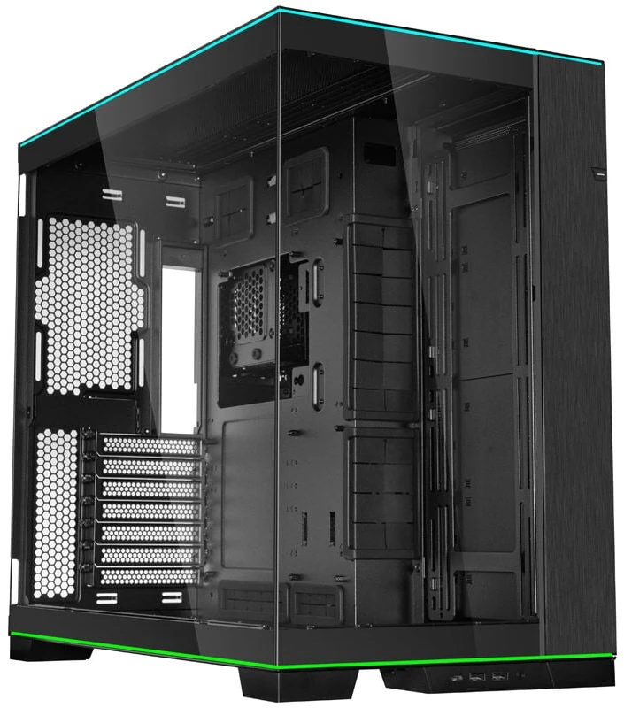 Lian Li O11D EVO RGB + TRYX PANORAMA ARGB Complete Vanduo Cooling - juodas, 360mm