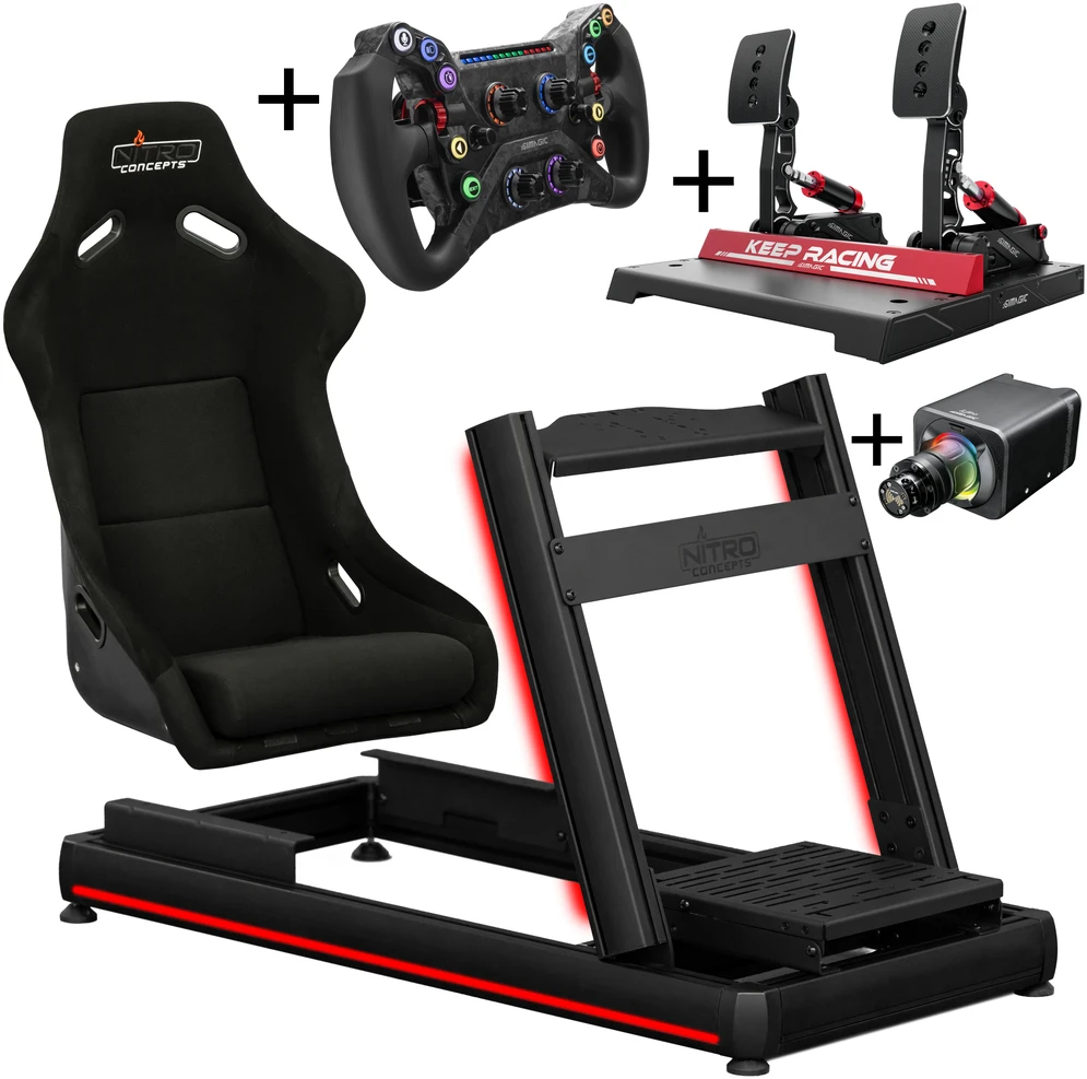 King Kits „Nitro Concepts E-Racer x Simagic“ varžybų paketas