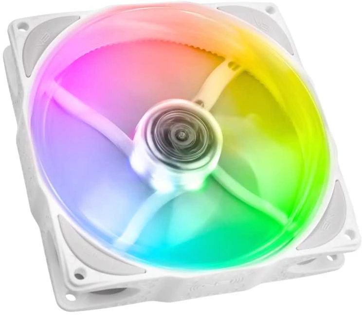 Noiseblocker NB-eLoop X baltas ARGB ventiliatorius