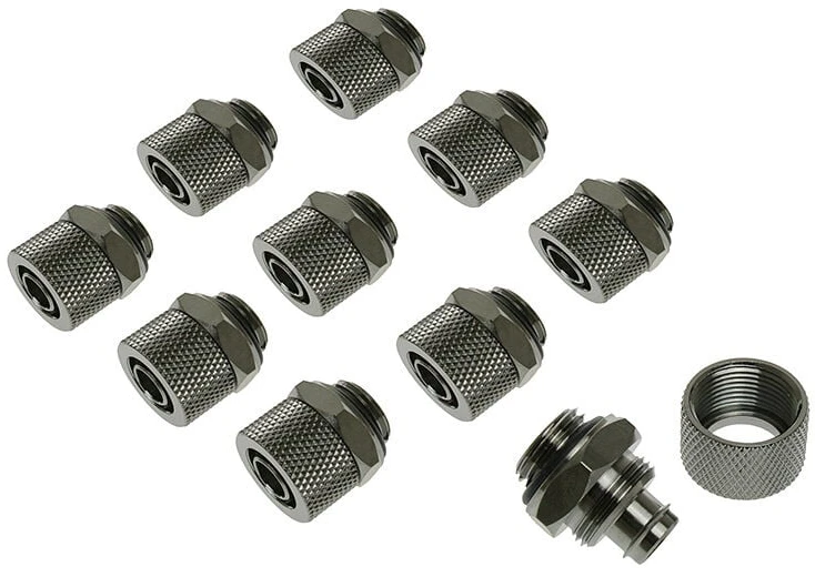 King Kits Vanduo connection set 11/8mm - juodas
