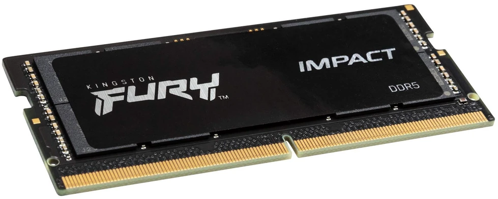 RAM „Kingston KF560S38IB-16“ 16 GB 6000 MT/s DDR5 CL38 SODIMM FURY Impact PnP atmintis | Kingstonas