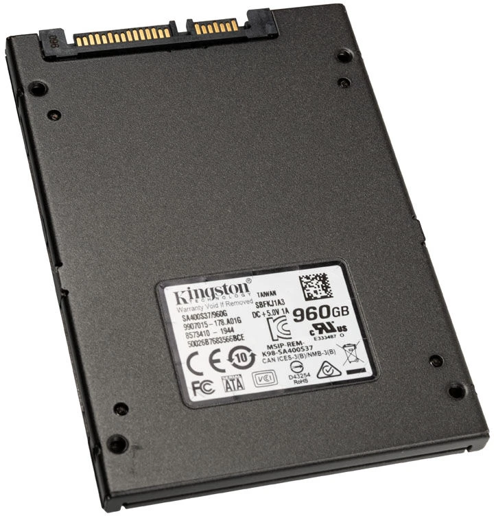 Kietasis diskas SSD KINGSTON A400/960GB/SATA 3.0/TLC/SA400S37/960G