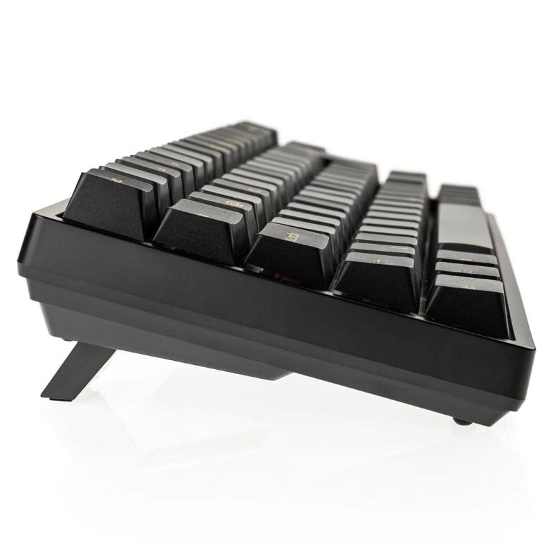 AKKO 3068B Plus Juodas&amp;auksinis Belaidė klaviatūra žaidimams, mechanisch, RGB - V3 Kreminis Geltona, ISO (DE), juodas