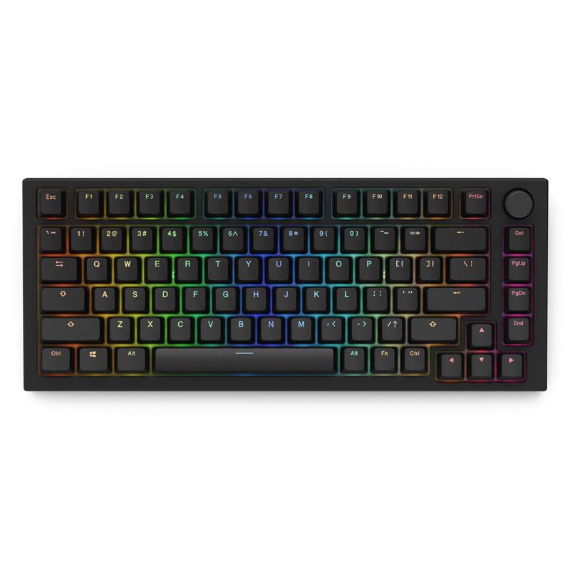 Klaviatūra Glorious GMMK ABS Doubleshot V2 US Base Kit - juodos spalvos