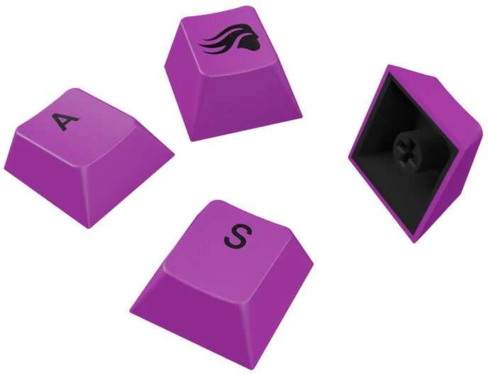Klaviatūra Glorious GPBT Basics Keycaps, ANSI išdėstymas US, PBT, Dye-Sub – Epic Violetinė