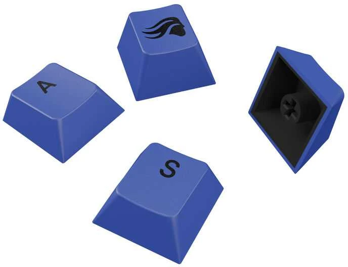 Klaviatūra Glorious GPBT Basics Keycaps, ANSI išdėstymas US, PBT, Dye-Sub – Mana Mėlyna