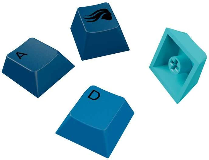 Klaviatūra Glorious GPBT Gradient Keycaps, ANSI išdėstymas US, PBT, Dye-Sub – Ocean