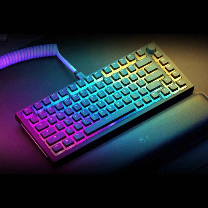 Klaviatūra Glorious Aura Keycaps – 145 Keycaps, US išdėstymas, baltos spalvos