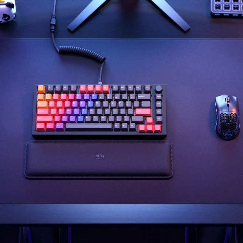 Klaviatūra Glorious GPBT Keycaps – 114 PBT, ANSI, US išdėstymas – Celestial Fire