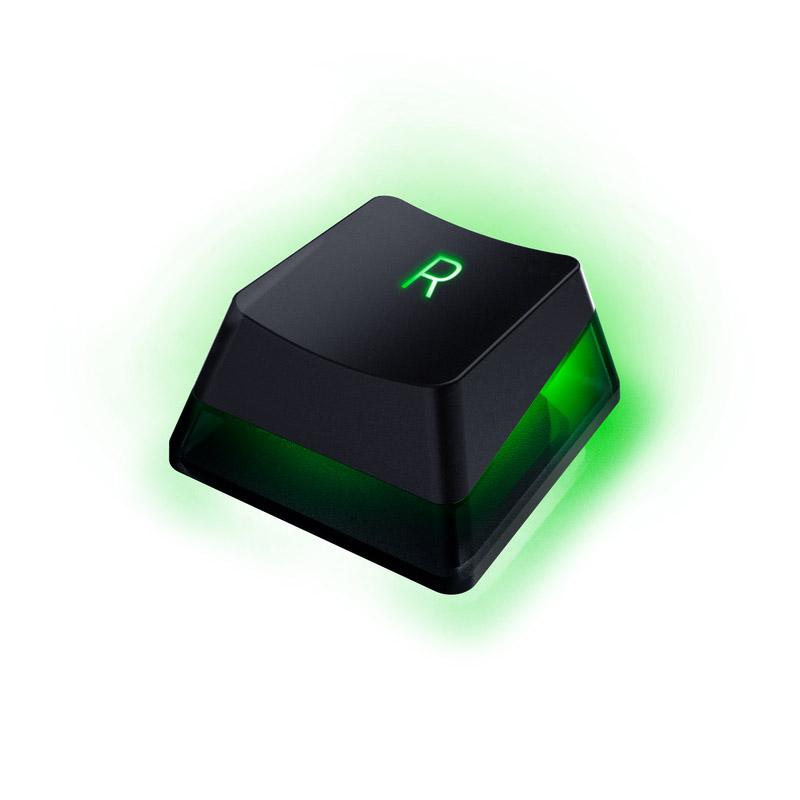 Razer Phantom Keycap Upgrade Set Black, pakaitiniai klavišai klaviatūrai, Juodi