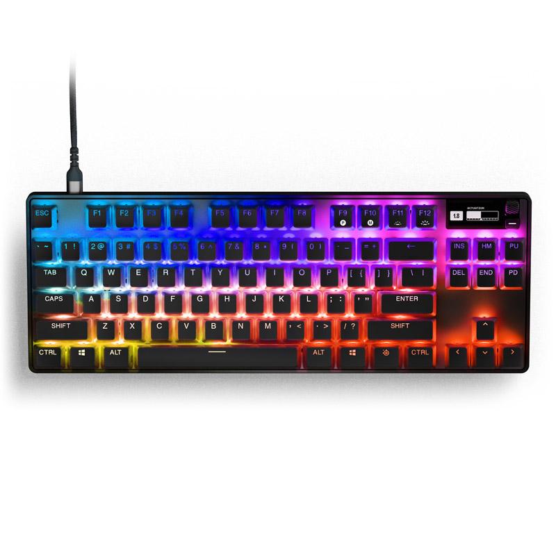 Steel Kalba Klaviatūra SteelSeries Apex Pro - TKL (2023) DE kalba, modelis - 64859 ...