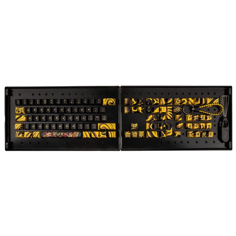 Klaviatūra Traitors TIGER SKETCH Limited Keycap Set, PBT UK išdėstymas