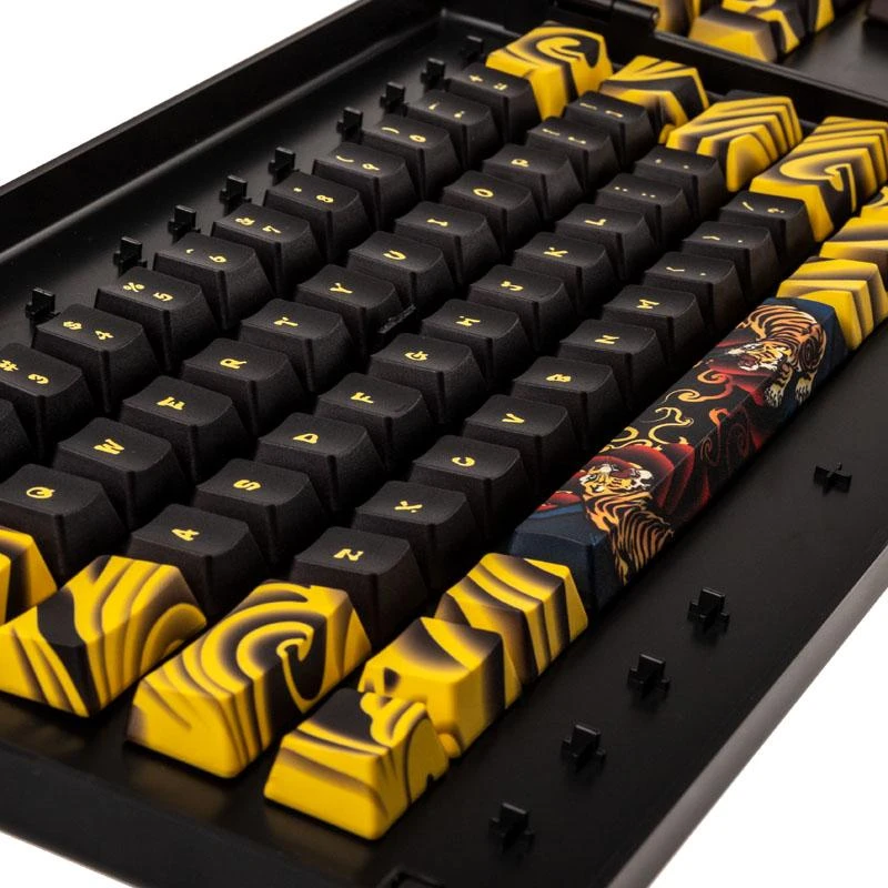 Klaviatūra Traitors TIGER SKETCH Limited Keycap Set, PBT US išdėstymas