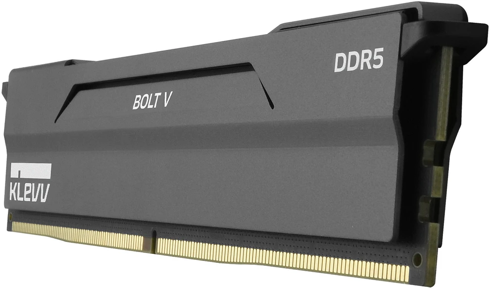 KLEVV BOLT V DDR5-6000 RAM, CL30, EXPO - 64 GB Dual Kit, pilkas