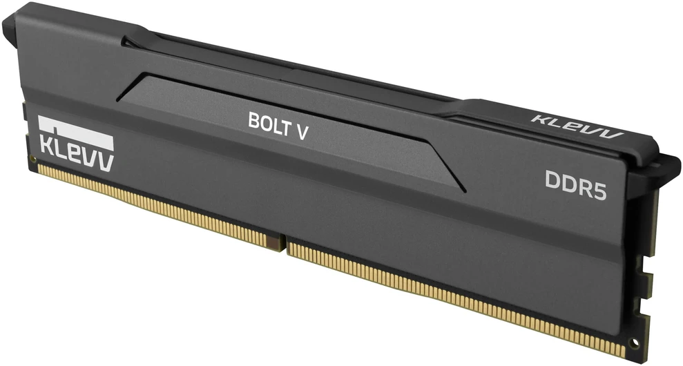 KLEVV BOLT V DDR5-6000 RAM, CL30, EXPO - 64 GB Dual Kit, pilkas