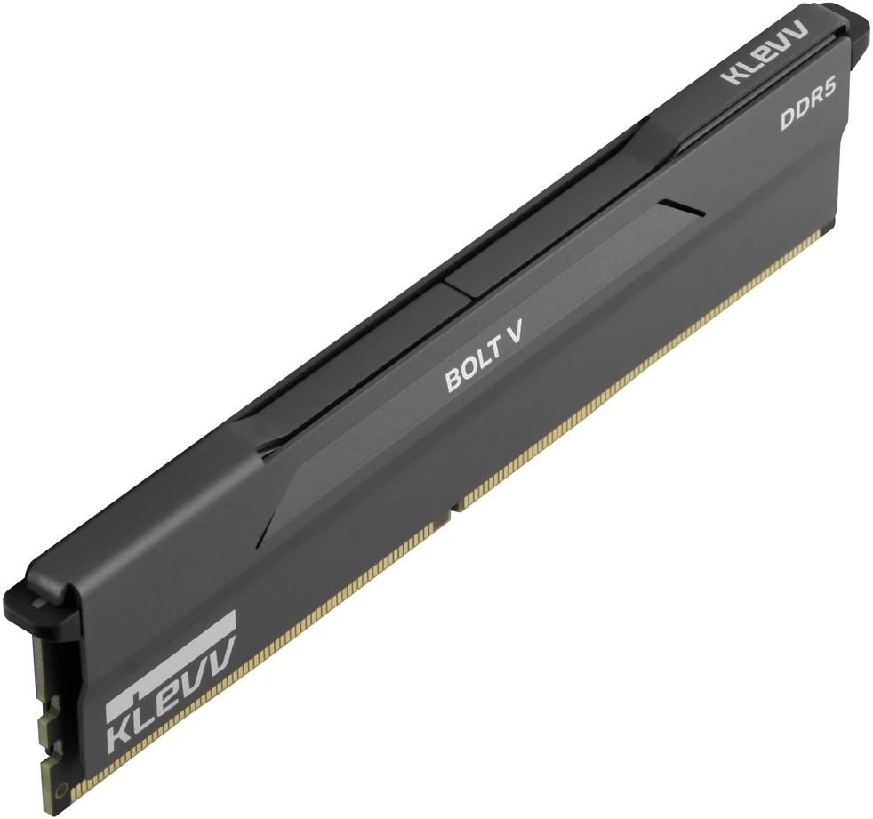 KLEVV BOLT V DDR5-6000 RAM, CL30, EXPO - 64 GB Dual Kit, pilkas