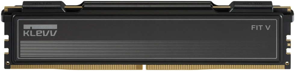 KLEVV FIT V DDR5-6400 RAM, CL32, XMP & EXPO – 32 GB Dual Kit, juodas