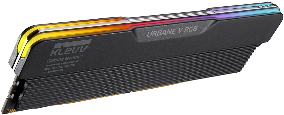 RAM Atmintis Klevv 32GB (16GBx2) Urban V RGB 6000 CL28 Juodas (KD5AGUA80-60B280V)
