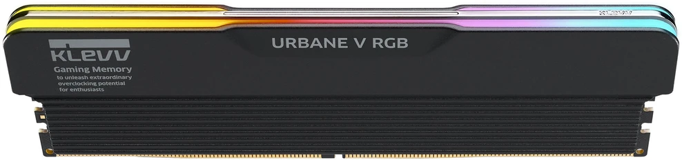 RAM Atmintis Klevv 32GB (16GBx2) Urban V RGB 6000 CL28 Juodas (KD5AGUA80-60B280V)