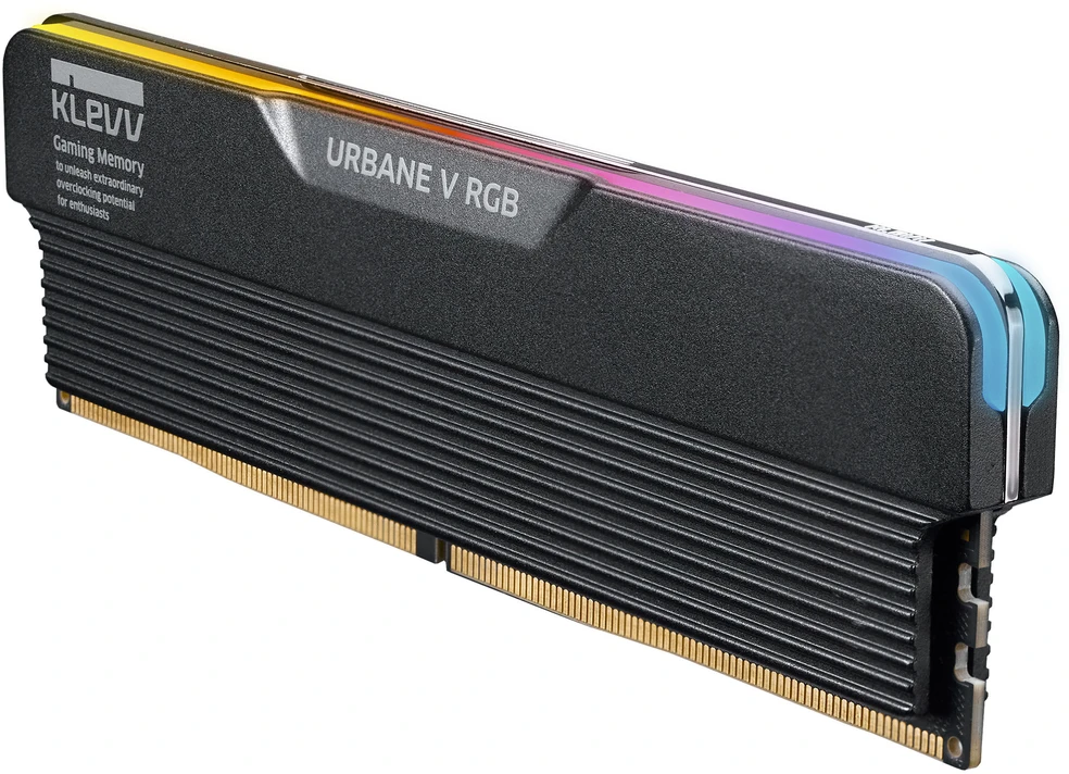 RAM Atmintis Klevv 32GB (16GBx2) Urban V RGB 6000 CL28 Juodas (KD5AGUA80-60B280V)