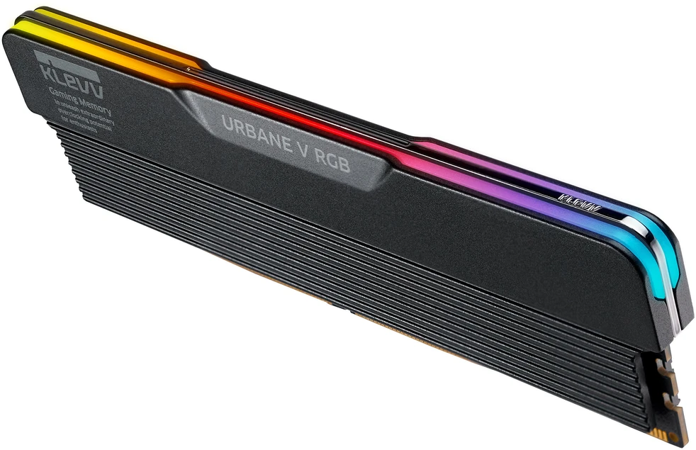 RAM Atmintis Klevv 32GB (16GBx2) Urban V RGB 6000 CL28 Juodas (KD5AGUA80-60B280V)