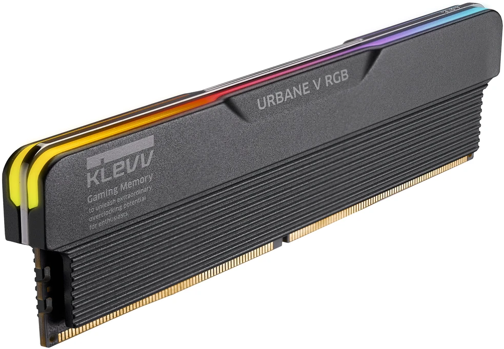 RAM Atmintis Klevv 32GB (16GBx2) Urban V RGB 6000 CL28 Juodas (KD5AGUA80-60B280V)