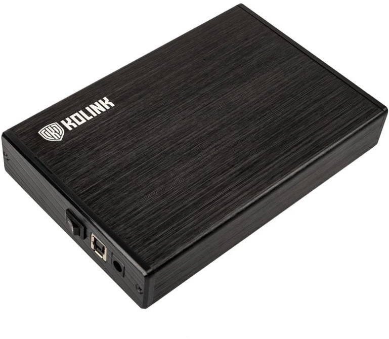 Kolink 3.5 inch USB 3.0 external enclosure – juodas