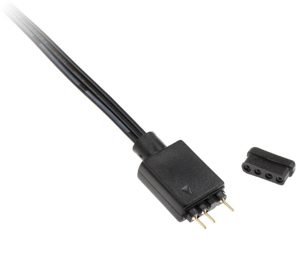 Kolink 4 kontaktų ventiliatoriaus ir 3 kontaktų 5 V ARGB laido adapteris